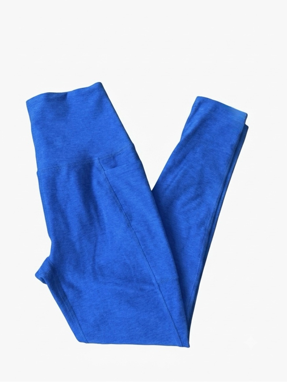 Beyond Yoga Spacedye Out Of Pocket HighWaisted Midi Legging Heathered Blue Small